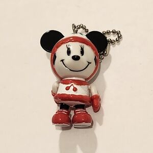 *4 for $20* Minnie Mouse Holiday Charm Clip - Red - Purse Pal Pet - Keyring